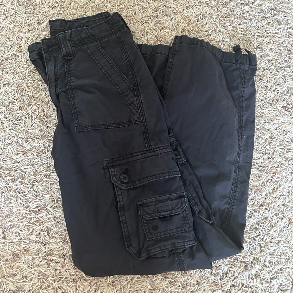 American Eagle Black Cargo Pants